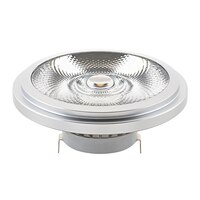 LED Reflektorlampe LUXAR AR111, 12V, Ø 11.1cm / L 5.5cm, G53, 16W 2700K 1100lm 24°, CRI>90, dimmbar