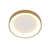 LED Deckenleuchte RINGLEDE Ø 28cm, 20W, 2700K, 1600lm, IP20, CRI>90, dimmbar, gold
