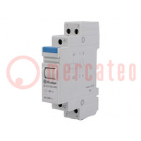 Relay: installation; monostable; NO x2; Ucoil: 48VDC; 20A; -40÷40°C