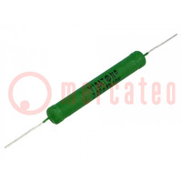 Resistor: metal oxide; 2.2Ω; 10W; ±5%; audio