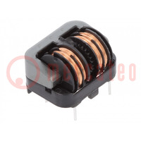 Inductor: wire; THT; 5.1mH; 1A; 430mΩ; 250VAC; -25÷120°C