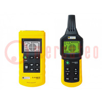 Wire localizer; LCD; 12÷300VAC,12÷300VDC; Output signal: 125kHz