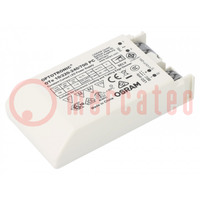 Power supply: switched-mode; LED; 10W; 7÷14VDC; 700mA; 198÷264VAC