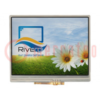 Display: TFT; 3,5"; 320x240; Achtergrondver: LED; 450cd/m2