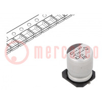 Kondensator: hybrydowy; 150uF; 25VDC; ESR: 27mΩ; ±20%; -55÷150°C