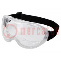Beschermende bril; Lens: transparant; Beveiligingsklasse: BT