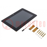 Display: LCD; graphical; 800x480; 219x142.1mm; 8"; Interface: DSI