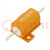 Resistor: wire-wound; with heatsink; 10kΩ; 25W; ±5%; 30ppm/°C
