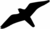 Vogel-Aufkleber - Schwarz, 20 cm, Kunststofffolie, Selbstklebend, Motiv 2