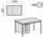 Porto Schreibtisch, 1 Utensilienfach + 3 Schubfächer, HxBxT 720 x 1200 x 800 mm, Platte Onyx | GF1610