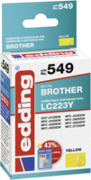 EDD-549 Brother LC223Y - New Built - Yellow - 9 ml