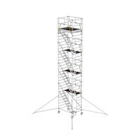 Munk Arbeitsgerüst SG 1,35 x 1,80 m mit Treppenaufstig, Gewicht: 306 kg