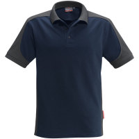 HAKRO Herren-Poloshirt 'contrast performance', dunkelblau, Gr. XS - 6XL Version: XXXXL - Größe XXXXL
