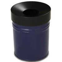 Abfallbehälter TKG selbstlöschend FIRE EX, 16 ltr.,weiß,rot,blau, graphit,schwarz 24,5 x 34 cm Version: 3 - blau