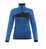 Mascot ACCELERATE Fleecepullover mit kurzem Reißverschluss, Damenpassform 18053 Gr. S azurblau/schwarzblau