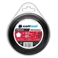 CELLFAST 35-059 PREMIUM LIGNE DE COUPE, JAUNE, 3,0 MM X 80 M