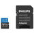 PHILIPS SDXC CARD 512GB + SD ADAPTER UHS-I U3 READS UP TO 100MB/S A1 FAST APP PERFORMANCE V30 MEMORY CARD FOR SMARTPHONES, TABLE