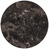 Tischplatte Marvani rund; 60x2.5 cm (ØxH); kupfer/schwarz/marmoriert; rund