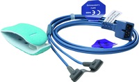 Sensor für Nellcor #Oxiband OXI-A/N für Neonaten und Erwachsene, Länge: 90 cm, NON-MAX, inkl. Klettband und 100 Klebestreifen