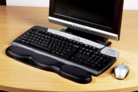 Gel-Handgelenkauflage, Standard-Tastatur, schwarz