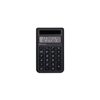MAUL ECO 250 calculator Pocket Basisrekenmachine Zwart