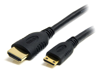 StarTech.com Cable HDMI de alta velocidad con Ethernet 2m - HDMI a Mini HDMI - Macho a Macho