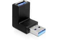 DeLOCK 65339 tussenstuk voor kabels USB 3.0 Zwart