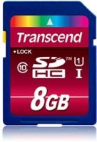 Transcend 8GB SDHC Class 10 UHS-I 8 Go NAND Classe 10