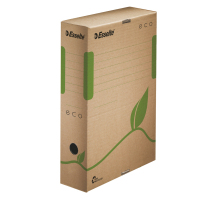 Esselte Eco file storage box Brown, Green