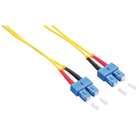 LogiLink FP0SC01 Glasvezel kabel 1 m SC OS2 Geel