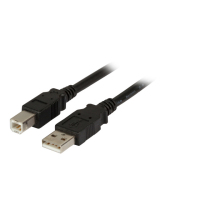 EFB Elektronik USB A/USB B, 2 m cable USB 5 m USB 2.0 Negro
