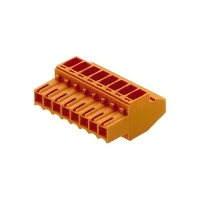 Weidmüller 1638580000 wire connector PCB Orange
