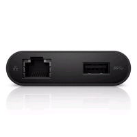 DELL YRPDK USB grafische adapter Zwart
