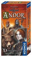 Kosmos Die Legenden von Andor - Dunkle Helden Legends of Andor 90 min Brettspiel-Erweiterung