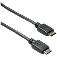 ICIDU V-707460 câble HDMI 1,8 m HDMI Type C (Mini) Noir