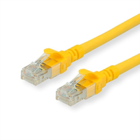 ROLINE 21152725 kabel sieciowy Żółty 5 m Cat6a U/UTP (UTP)