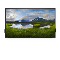 DELL C8618QT Interaktiver Flachbildschirm 2,17 m (85.6") IPS, LCD 400 cd/m² 4K Ultra HD Schwarz, Silber Touchscreen