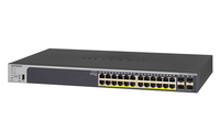 NETGEAR GS728TPP Managed L2/L3/L4 Gigabit Ethernet (10/100/1000) Power over Ethernet (PoE) 1U Schwarz