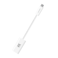 4smarts 540956 HDMI-Kabel 0,15 m USB C HDMI Typ A (Standard) Weiß