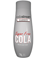 SodaStream Classics Cola Sugar Free Concentrado para añadir al agua con gas