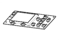 Zebra P1080383-241 pieza de repuesto de equipo de impresión Panel de control 1 pieza(s)