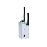 Moxa AWK-1131A-EU punto de acceso inalámbrico 300 Mbit/s Plata