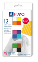 Staedtler FIMO 8023 C Modellierton 300 g Gemischte Farben