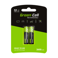 Green Cell GR05 bateria do użytku domowego Bateria do ponownego naładowania AA Niklowo-metalowo-wodorkowa (NiMH)