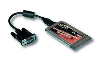 EXSYS PCMCIA 1S Serial RS-232 ports interfacekaart/-adapter