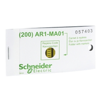 Schneider Electric AR1MB01G kabelmarker Geel 200 stuk(s)