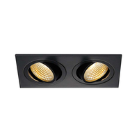 SLV NEW TRIA 2 SET Deckenbeleuchtung Schwarz LED