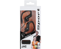 JVC HA-EBR25-B-E Ear clip hoofdtelefoon voor sport met een afstandsbediening en een microfoon