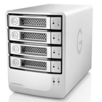 G-Technology G-SPEED eS Disk-Array 8 TB Desktop Silber