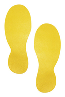Durable 172704 öntapadós címke Ovális Tartós Sárga 10 db
